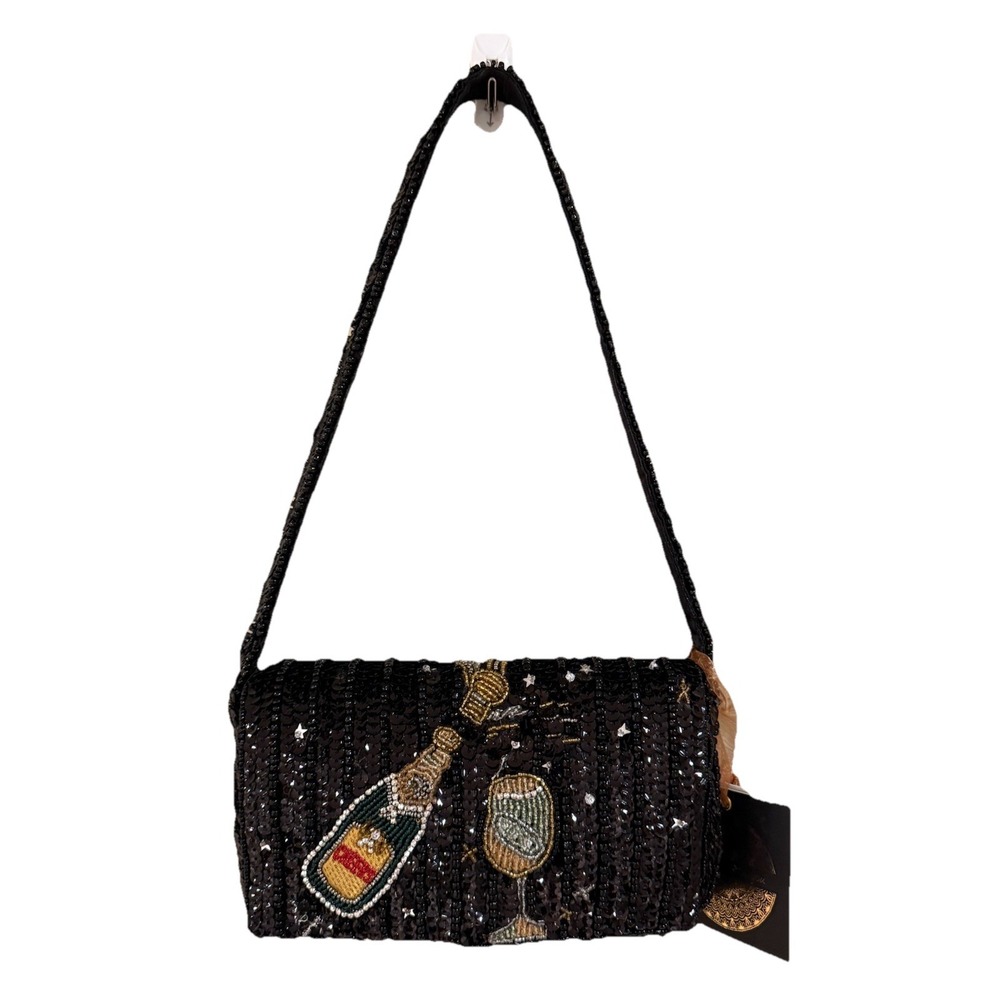 New Release From India to You Celebration New Year Champagne Beaded Bag Viral